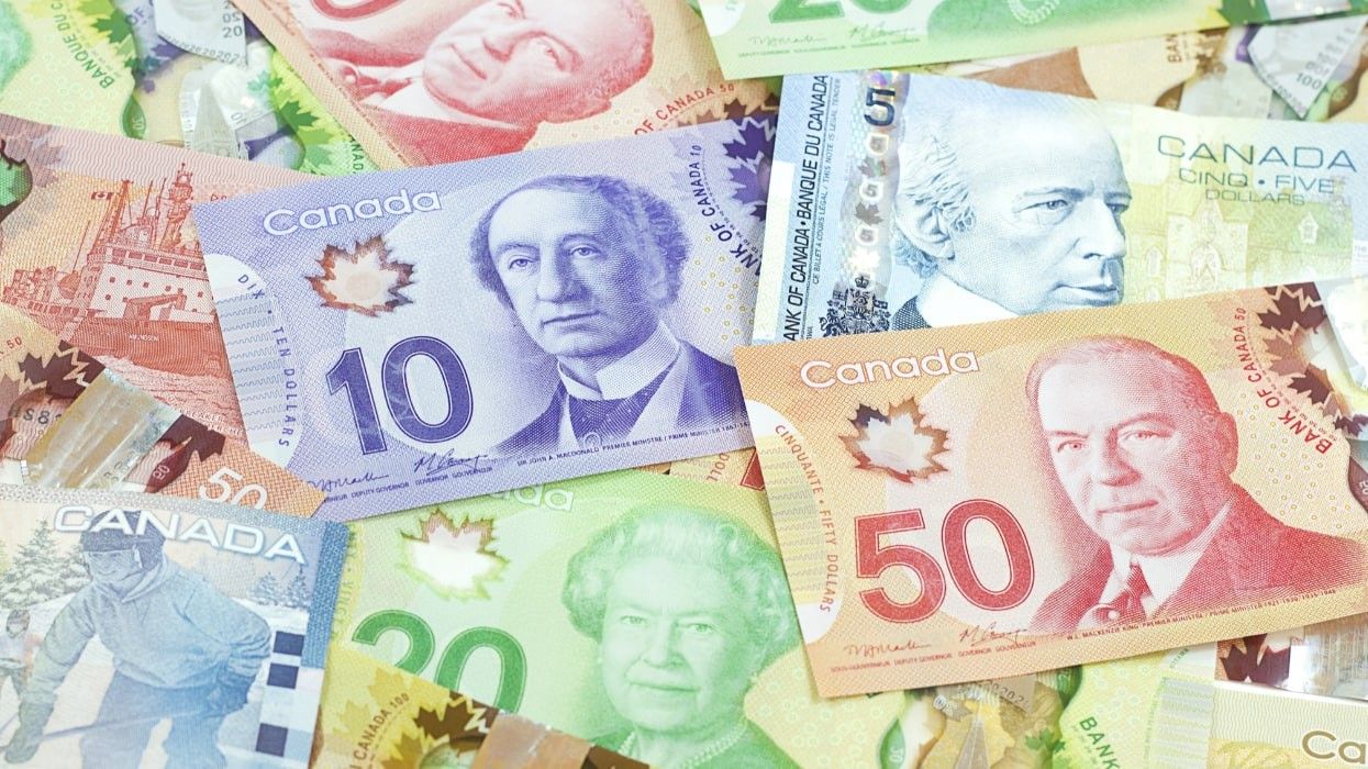 Canadian money.