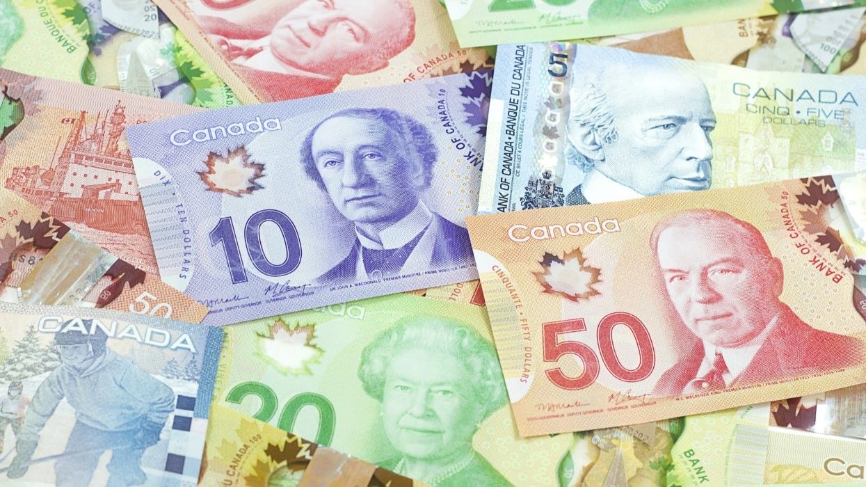Canadian money.