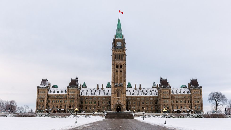 Centre Block in Ottawa.