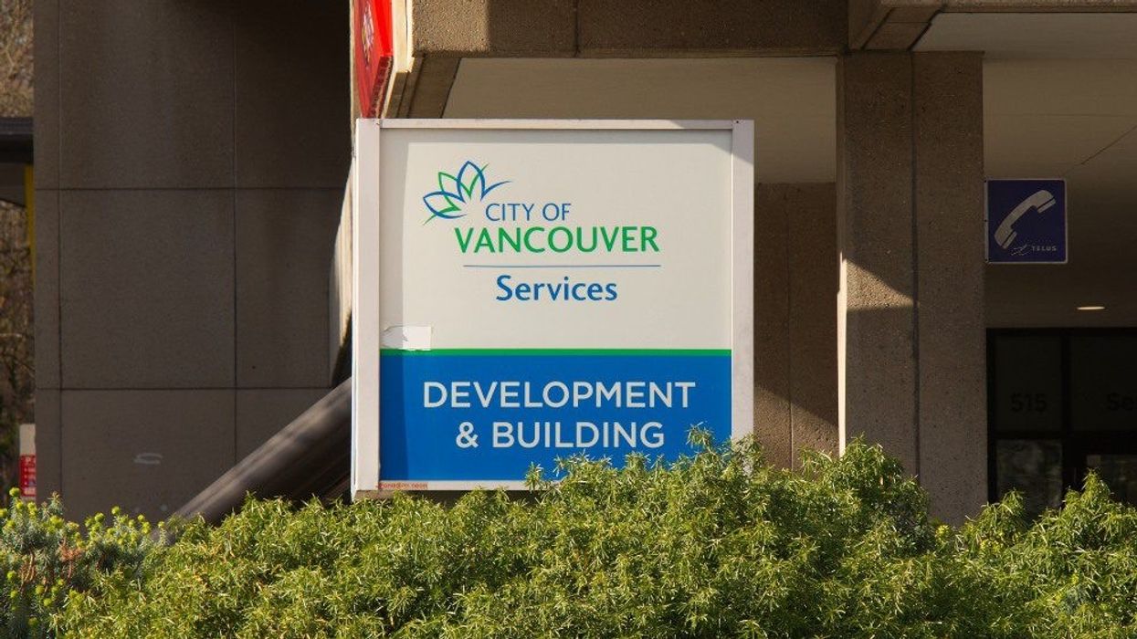 City of Vancouver Development and Building services office.