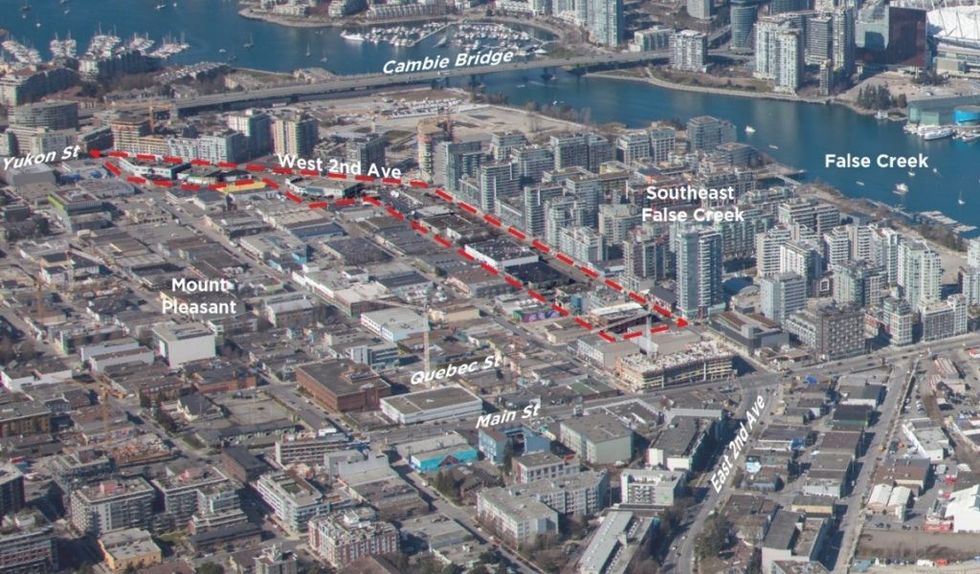 City of Vancouver I-1C Mount Pleasant Light Industrial Zoning