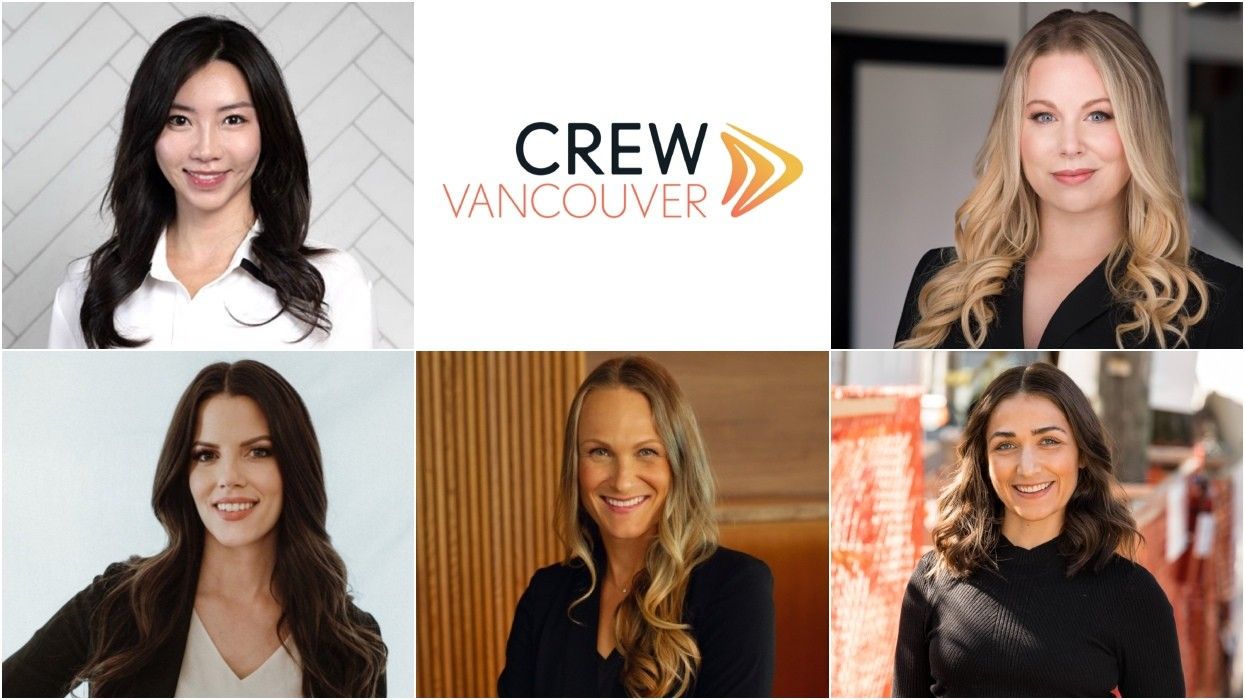 Clockwise from top right: Meghan Henselwood, Jelisa Mayers, Jen Riley, Erin Elliot, and Kathy Yu