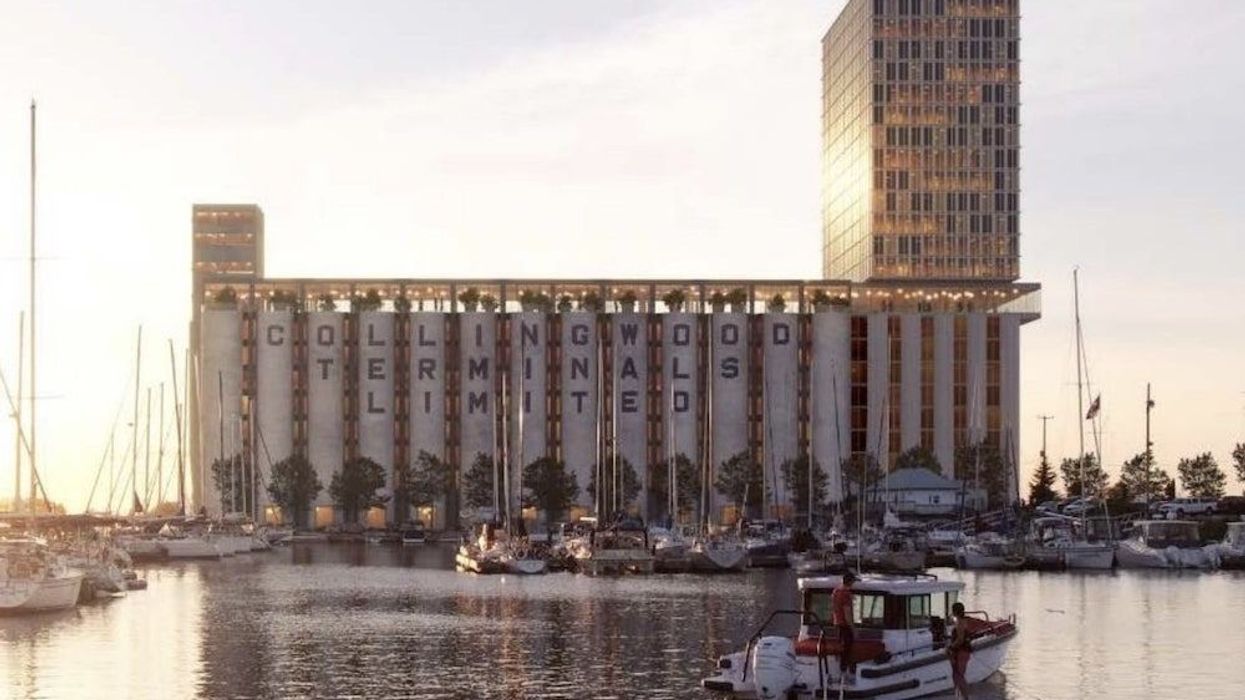 Collingwood hotel development - grain terminals