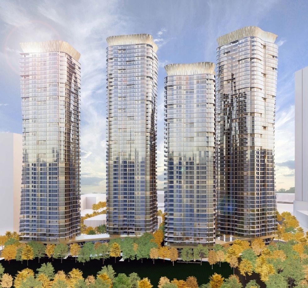 Concord Brentwood Phase 3's Tower 1, 2, 3, and 5