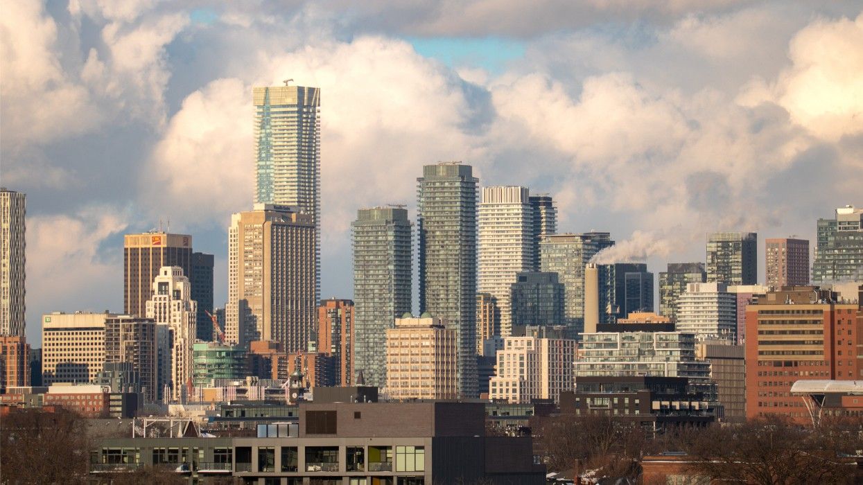Condo buildings in the GTA.