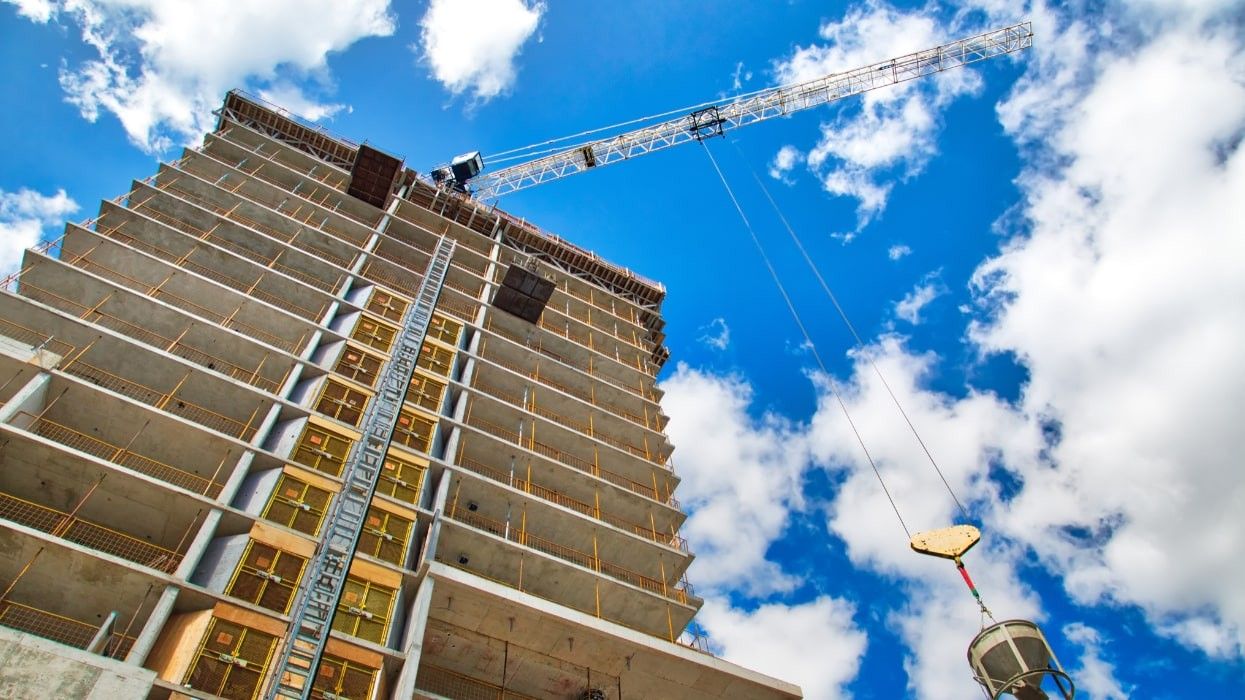 Construction in Toronto.