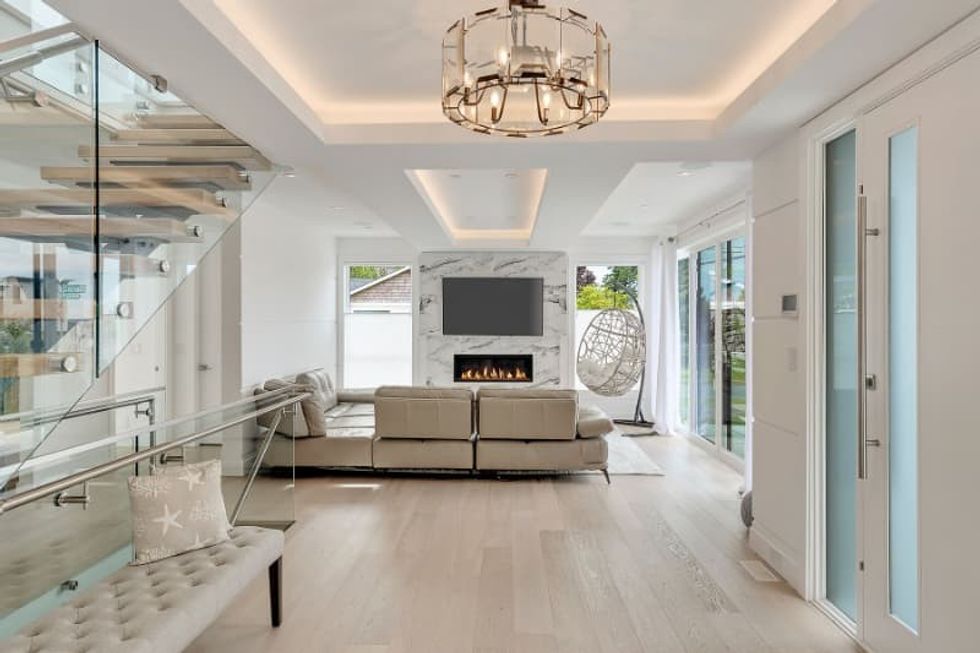 Cordova bay living room