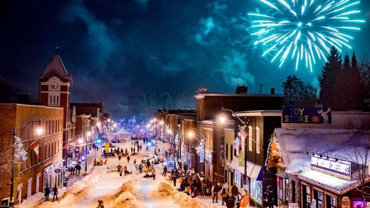 cottage country winter