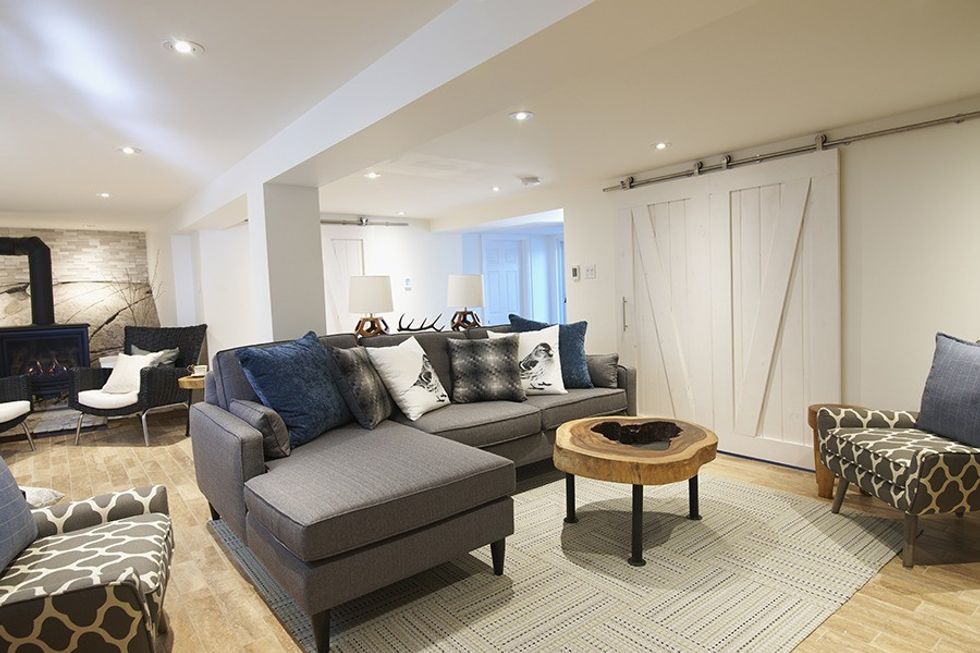 Cozy, comfortable, chic furniture.