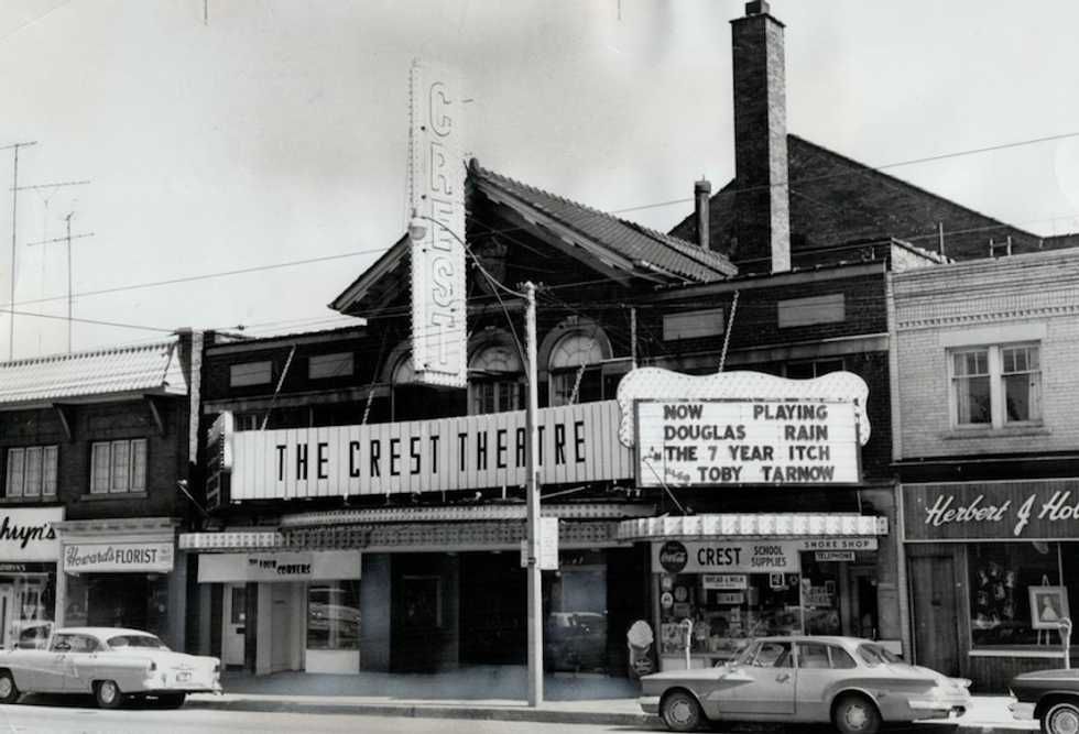 Crest theatre 1964 toronto star collection via toronto public library