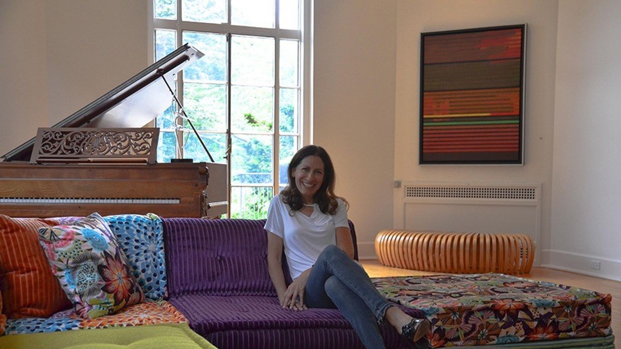 Currently owned by interior designer Leslie Flatt, her former midtown Toronto house was once occupied by Group of Seven member Lawren Harris. A combination of fascinating art and bright and cheerful interior design makes the home a showpiece of its own. (Photos by Parm Parmar)