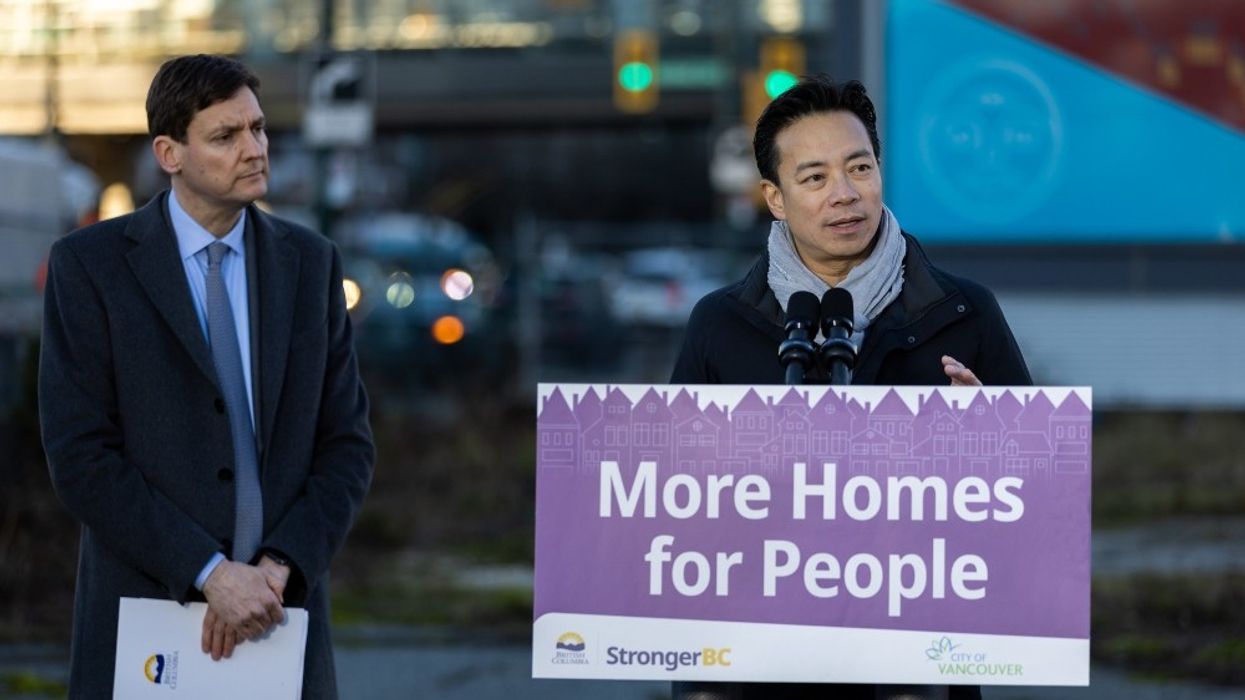 David Eby - Ken Sim - Vancouver DTES Bridge-to-Housing Projects