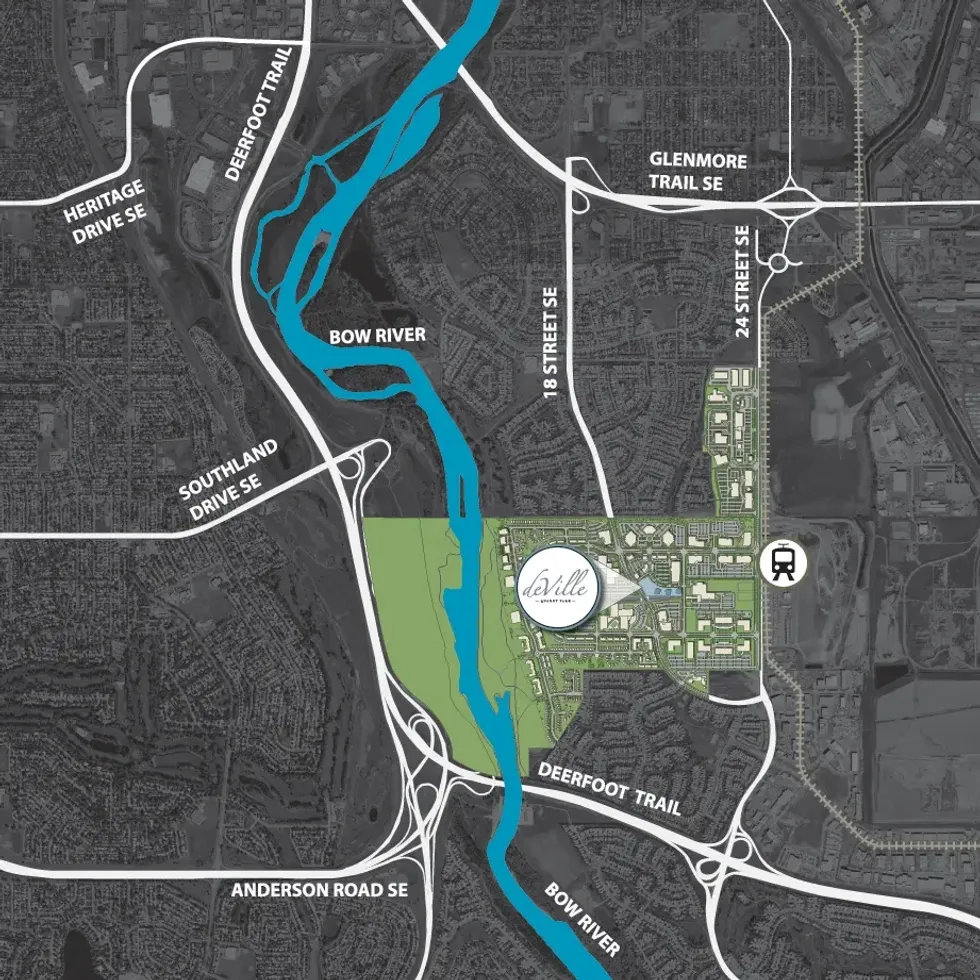 DeVille at Quarry Rock in Calgary.