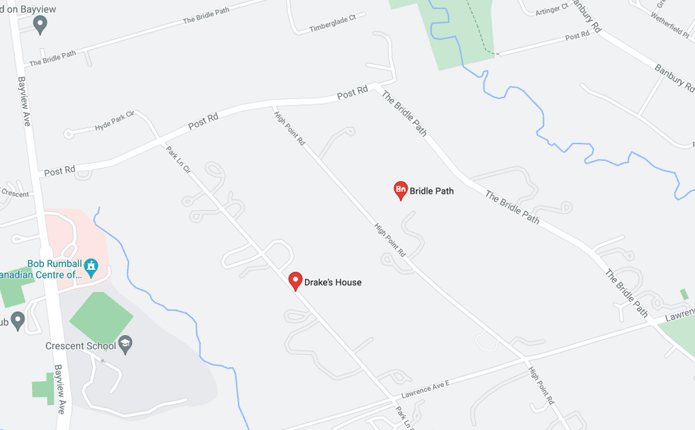 Drakes house google maps