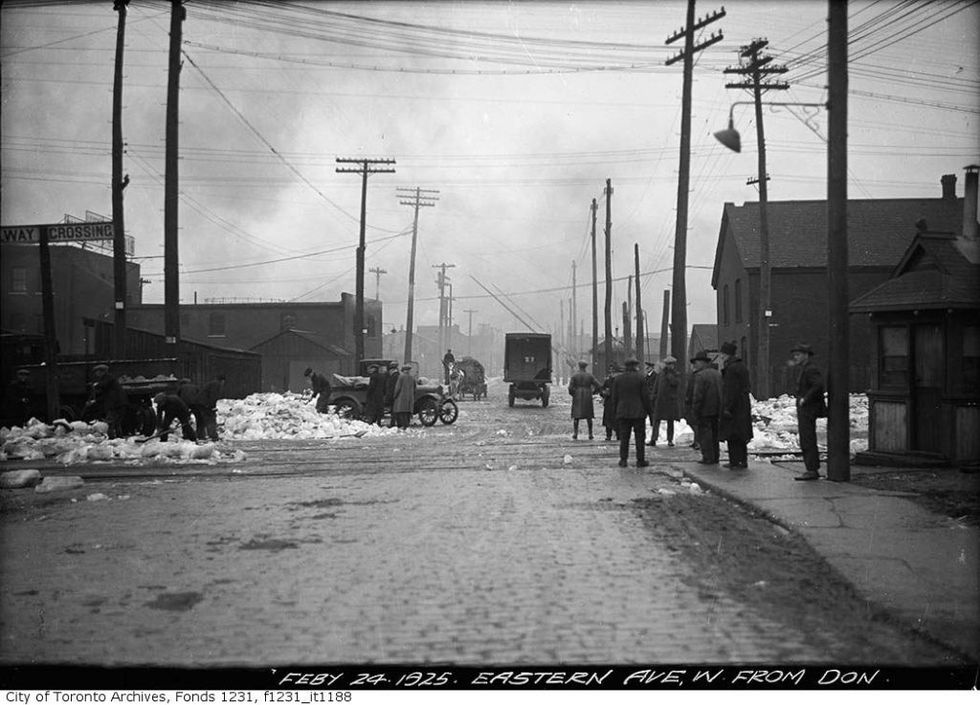 Eastern Avenue and Don River