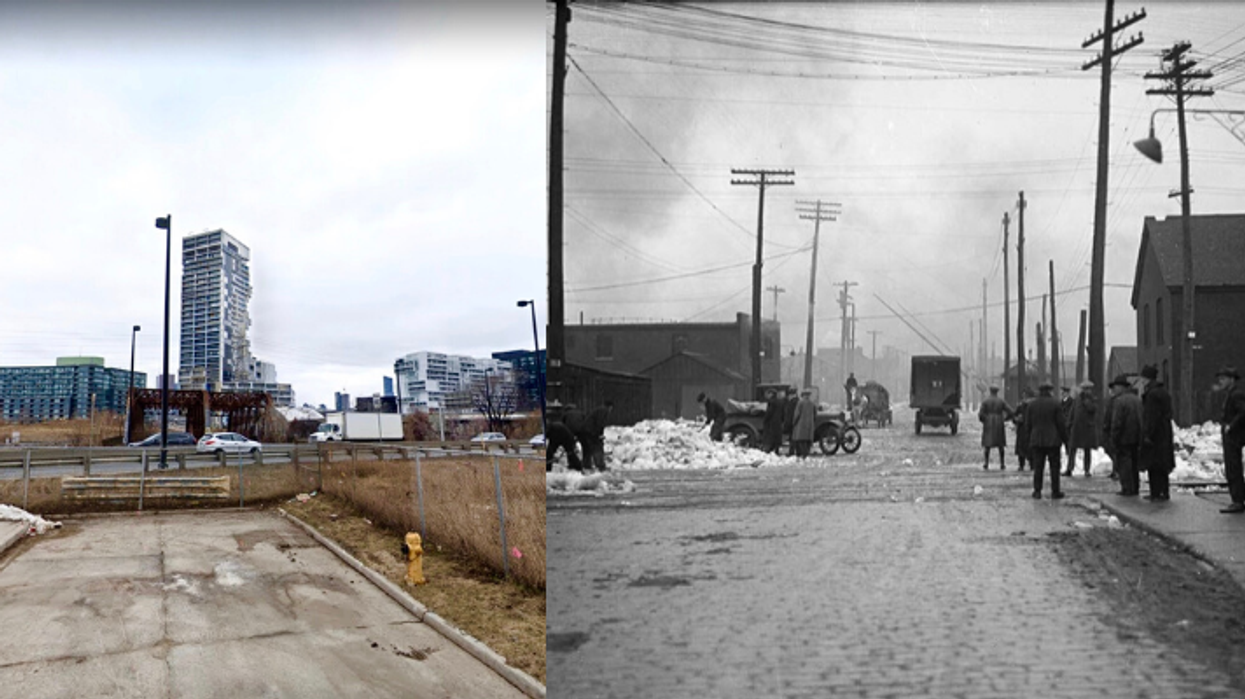 Eastern Avenue and the Don Valley