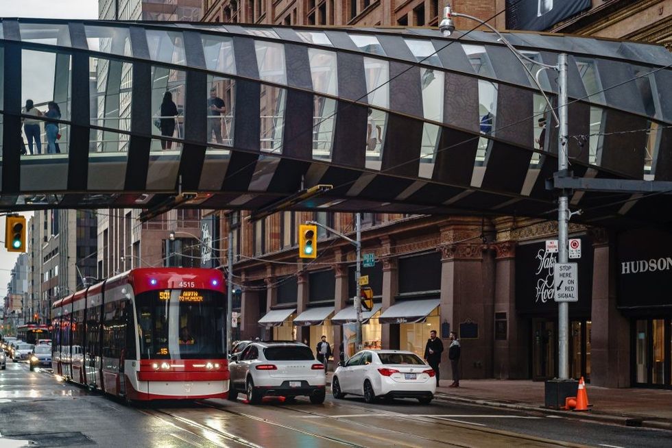 Eaton centre bridge