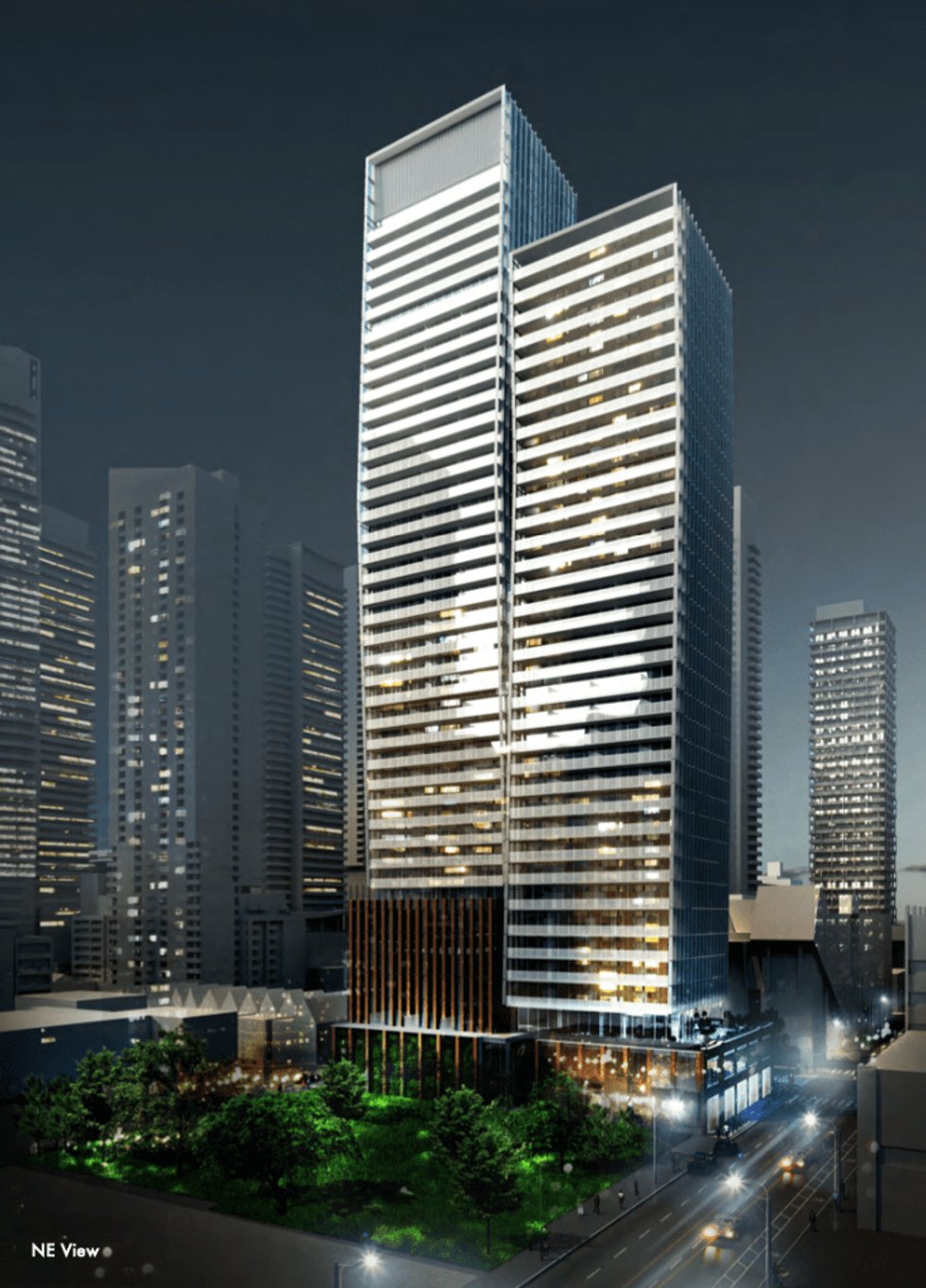 entertainment district