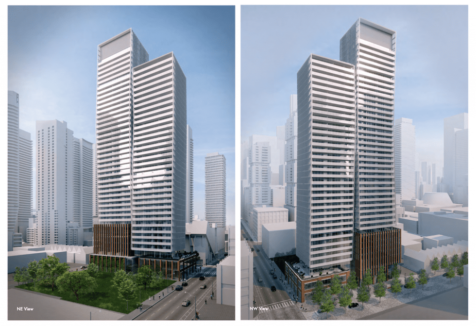 entertainment district