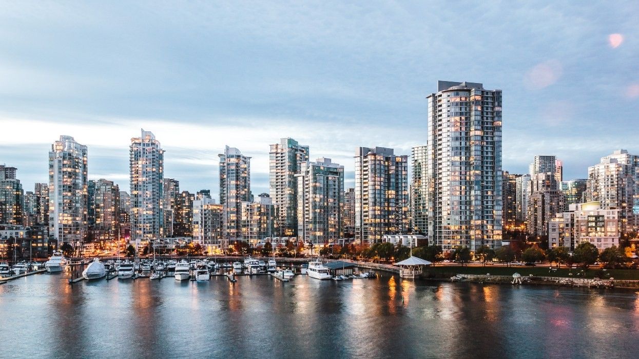 False Creek in Vancouver.