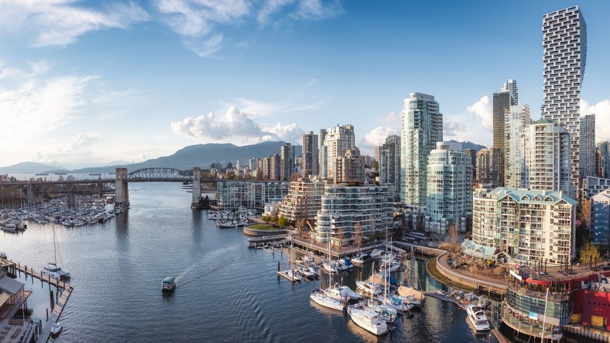 False Creek in Vancouver.