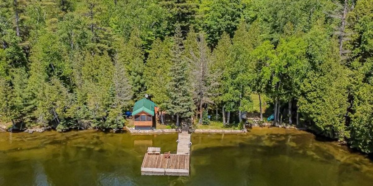 Don't Miss This 'Classic Old School' Cottage on Farquhar Lake