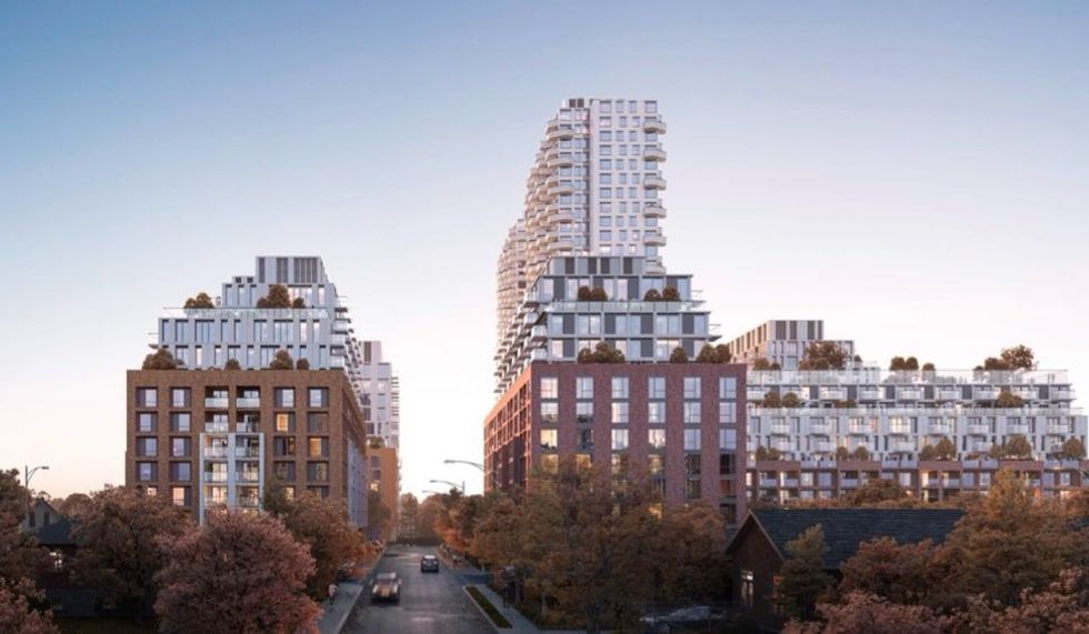 five-tower development proposed toronto lakeshore