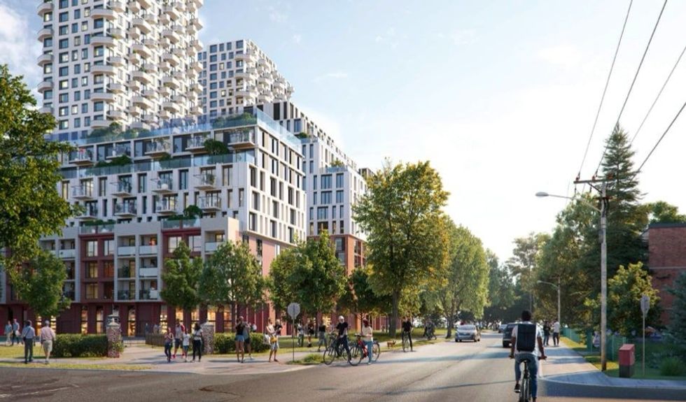 five-tower development proposed toronto lakeshore