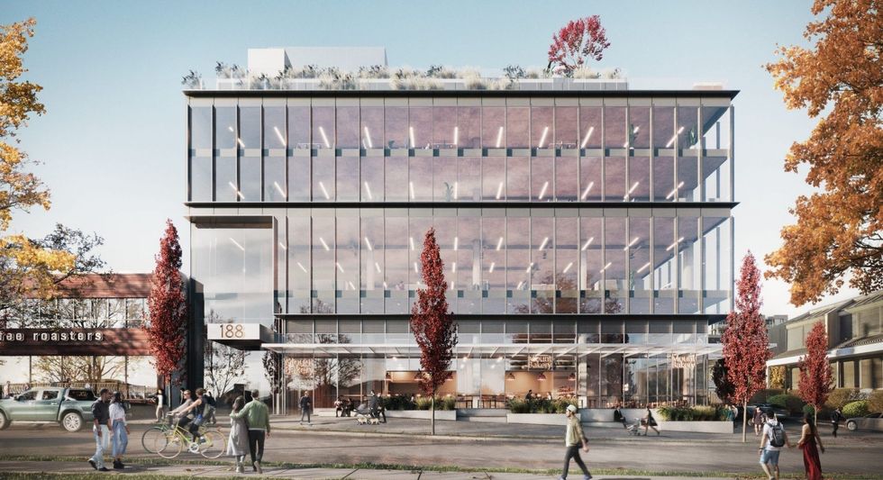 Foundation, planned for 188 W 8th Avenue in Vancouver.