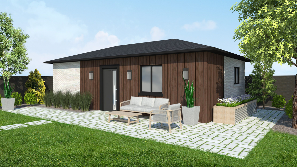 free garden suite design plan being offered by the city of Mississauga