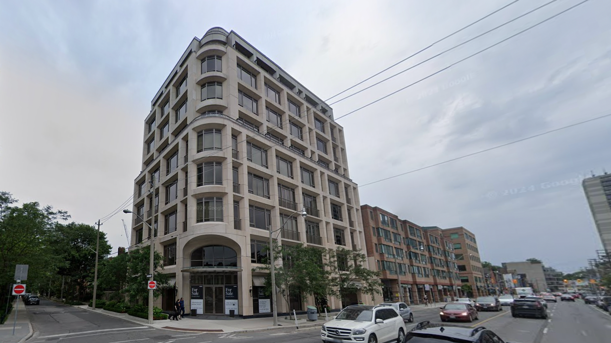 Google Maps image of 128 Hazelton Avenue condo in Yorkville from Mizrahi Developments.