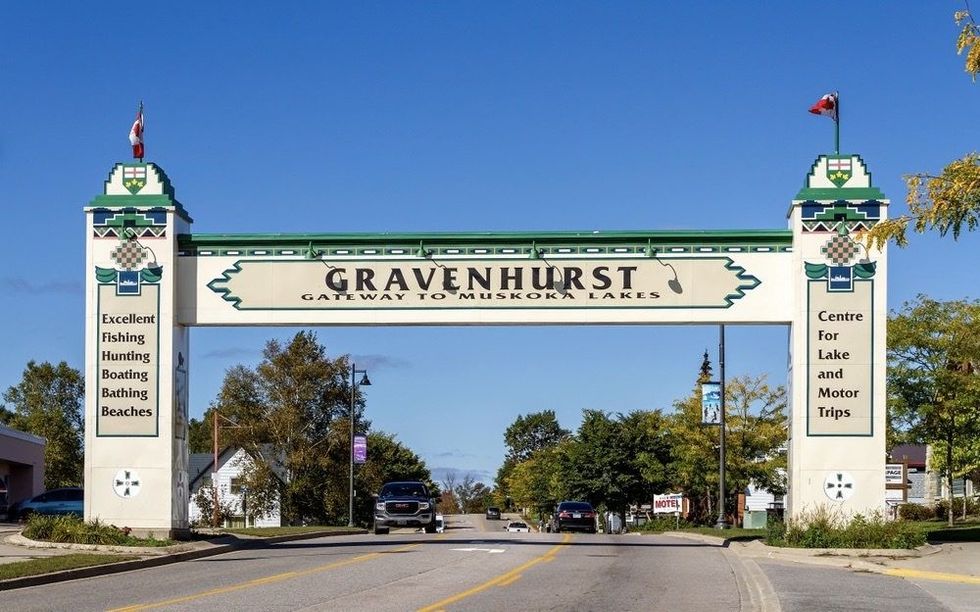 Gravenhurst sign