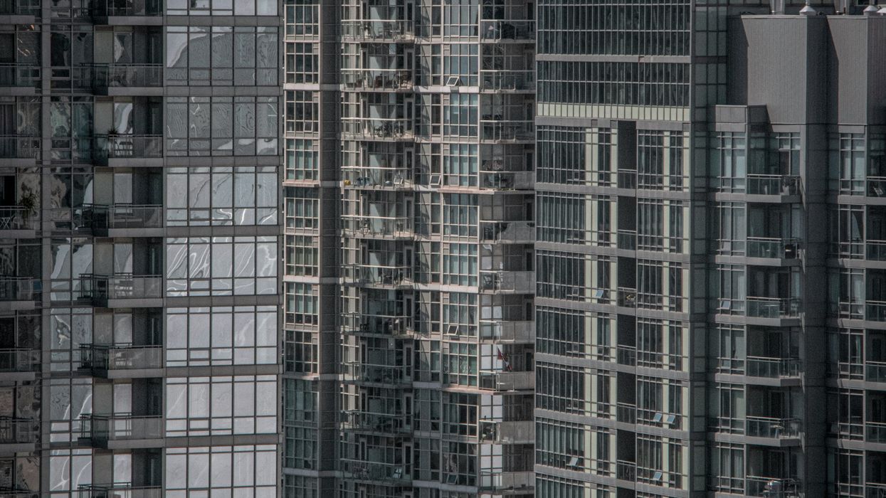 grey high rise condos toronto