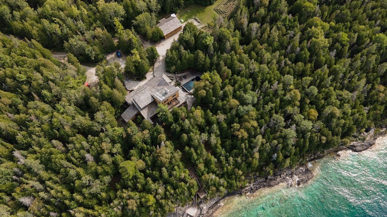 Spectacular 98-Acre Tobermory Estate Serves Direct Access To Bruce Trail