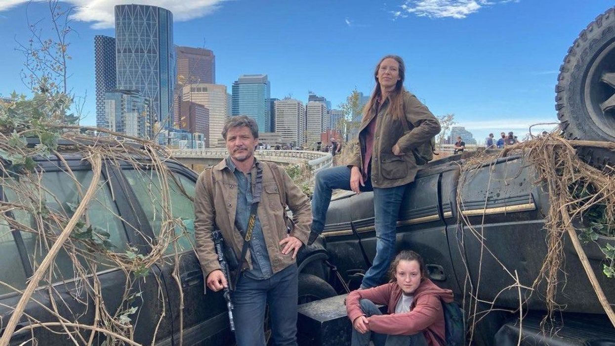 HBO The Last of Us - Calgary, Alberta - Pedro Pascal, Anna Torv, Bella Ramsey