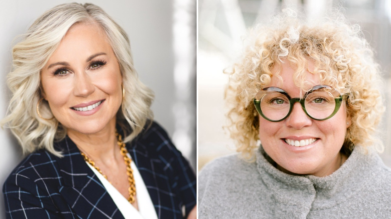 Headshots of Jennifer Keesmaat and Teresa Goldstein, appointees of the National Housing Council.