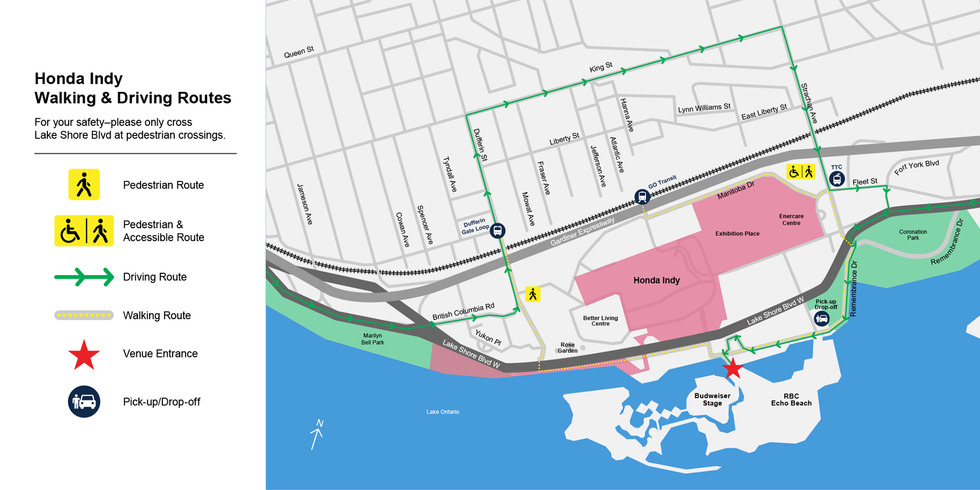 Honda Indy 2019 Map