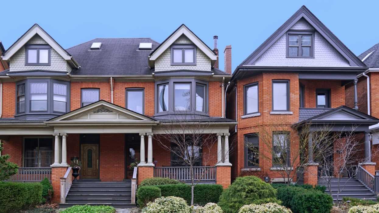 Houses in Toronto.