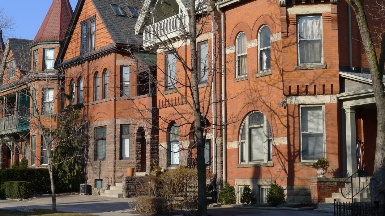 Houses in Toronto.