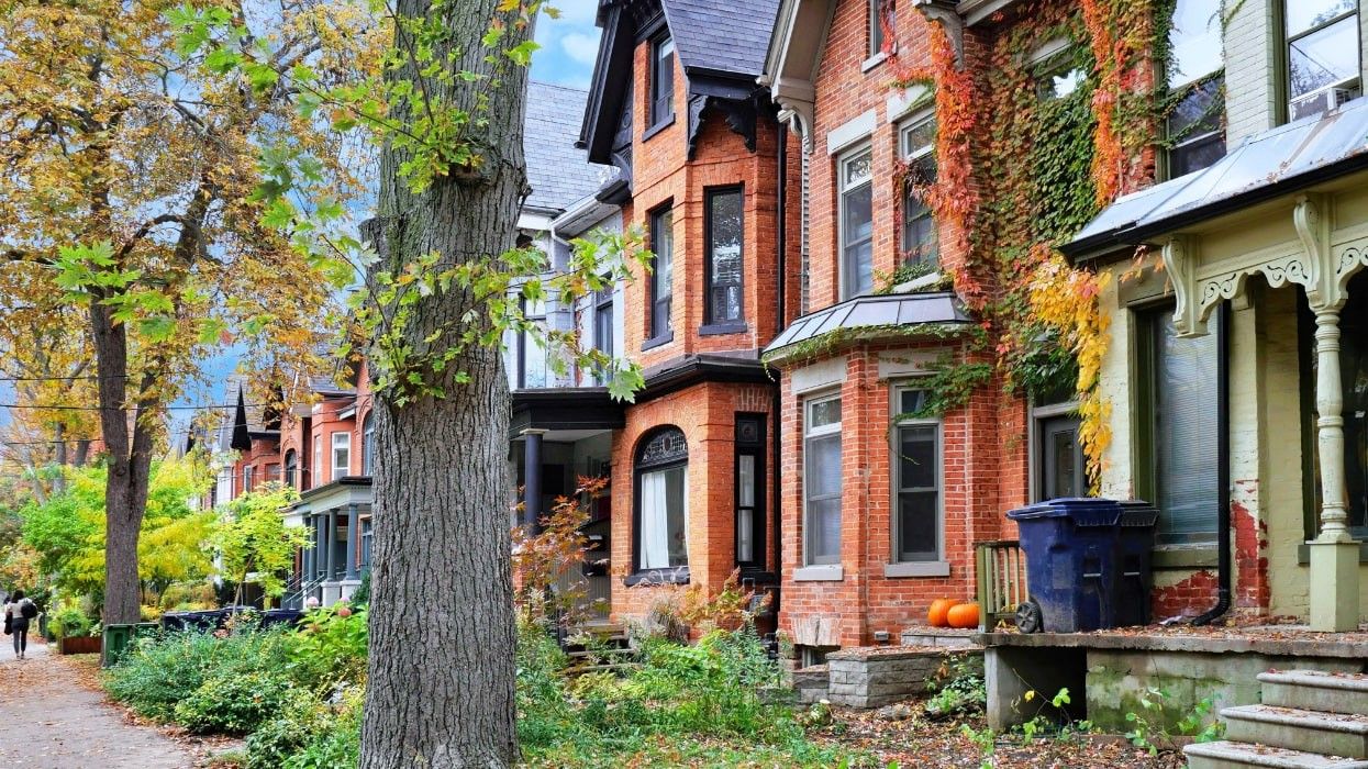 Houses in Toronto.