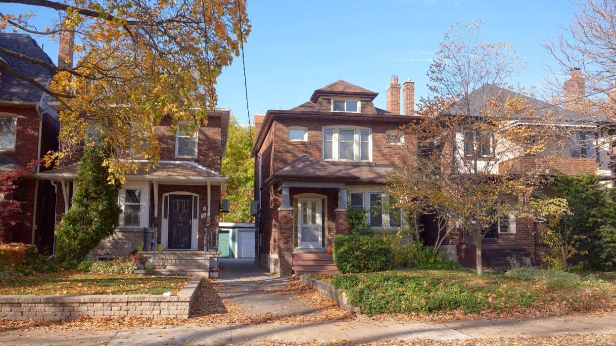 Houses in Toronto.