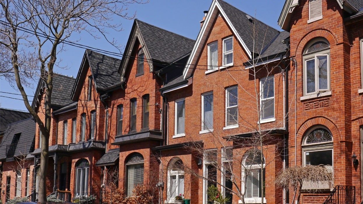 Houses in Toronto.