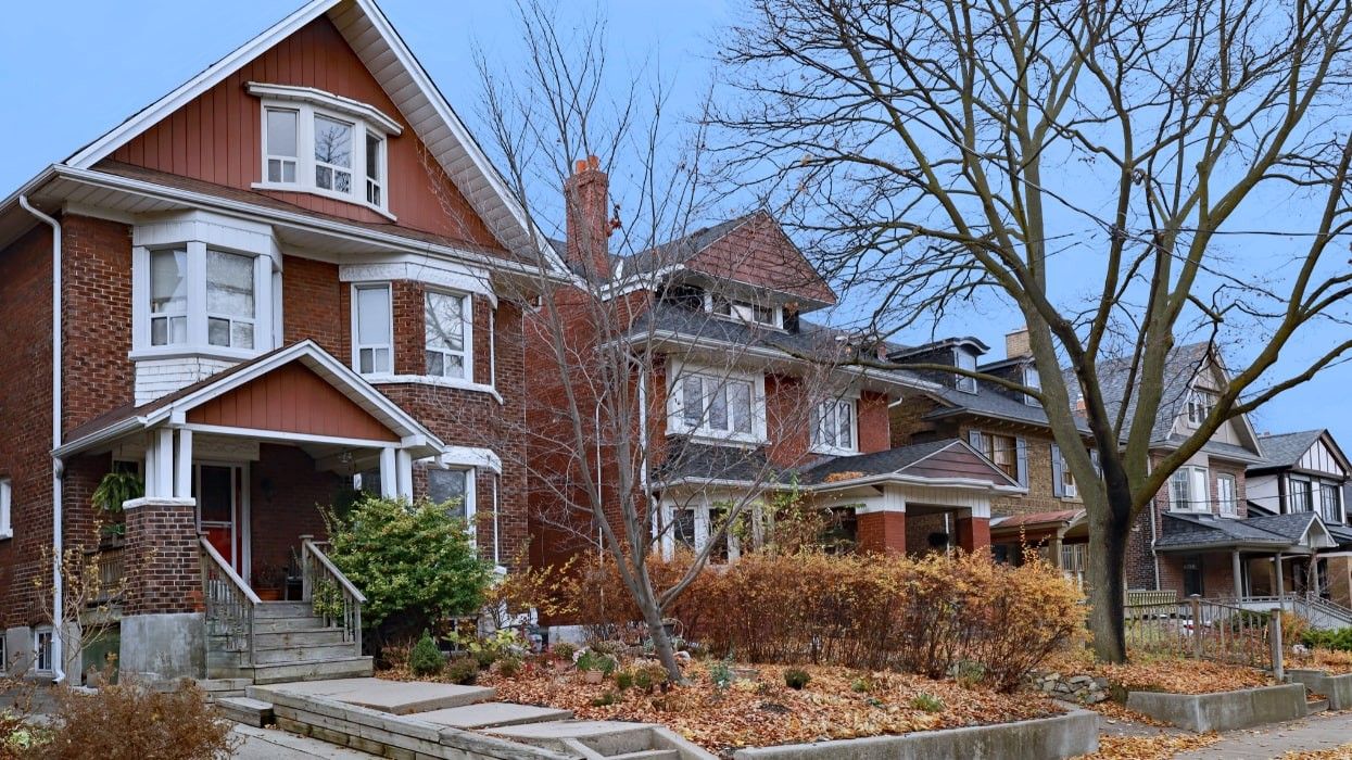 Houses in Toronto.