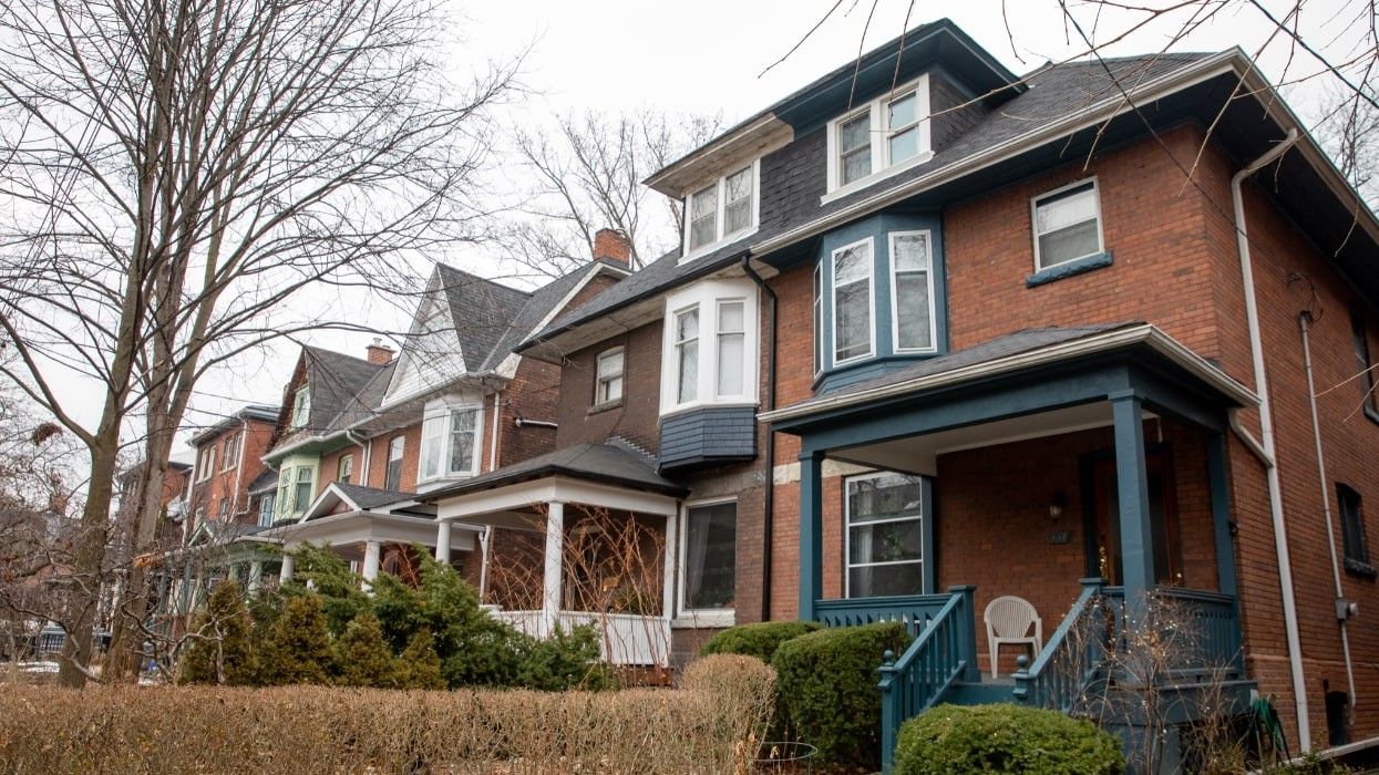 Houses in Toronto.