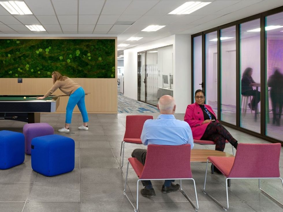 Ibm employee cafe and lounge