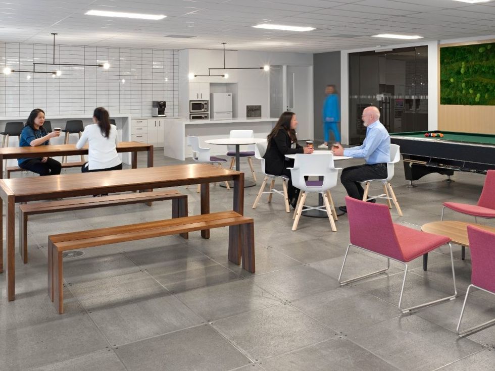 Ibm employee cafe lounge