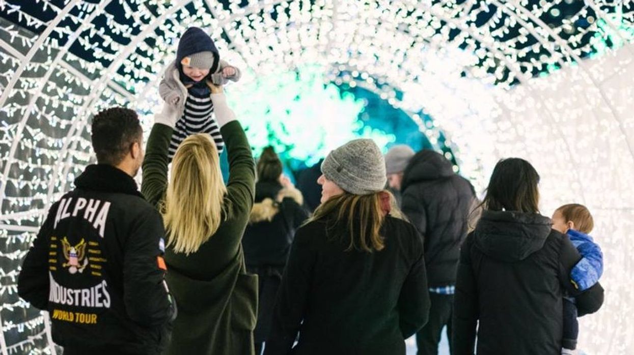 The Toronto Aurora Winter Festival Just Opened And It's Super Dreamy