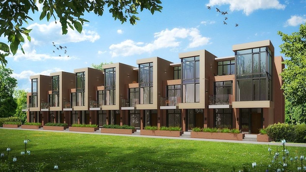 Georgetown Townhomes Pair Urban Amenities with Garden Views