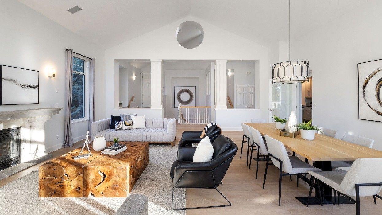 Inside A Modern Home In West Vancouver's Edenshaw Townhouse Complex