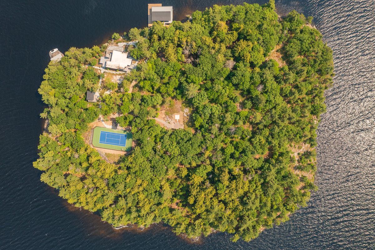 Private Island With Luxurious 6-Bed Cottage Listed On Lake Muskoka